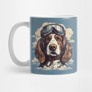 Aviator dog Mug